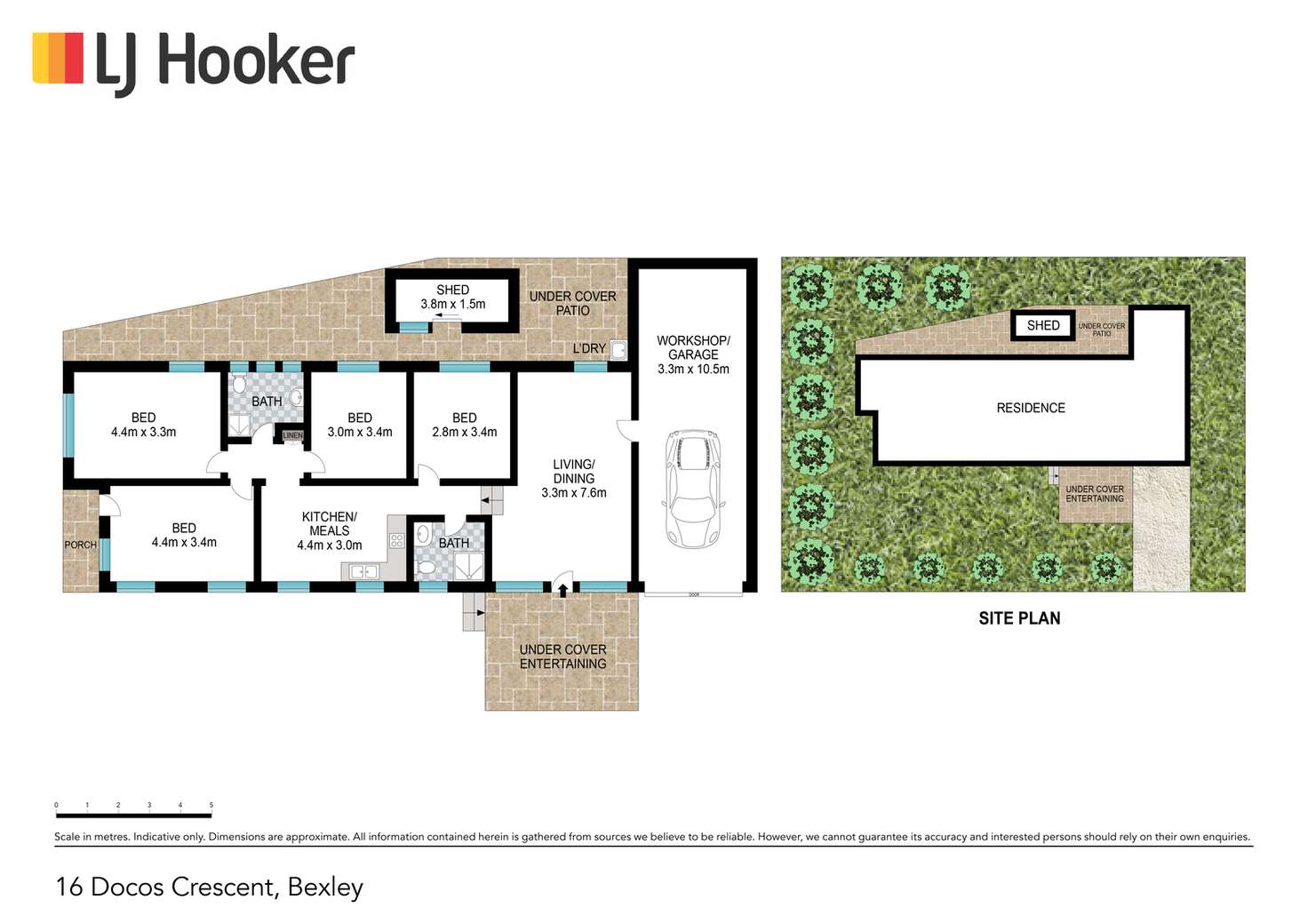 Floorplan of Homely house listing, 16 Docos Crescent, Bexley NSW 2207