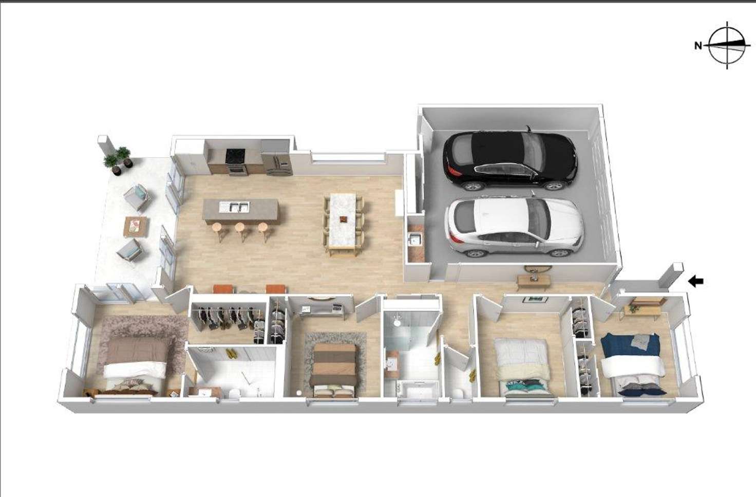 Floorplan of Homely house listing, 19 Buxton Avenue, Yarrabilba QLD 4207