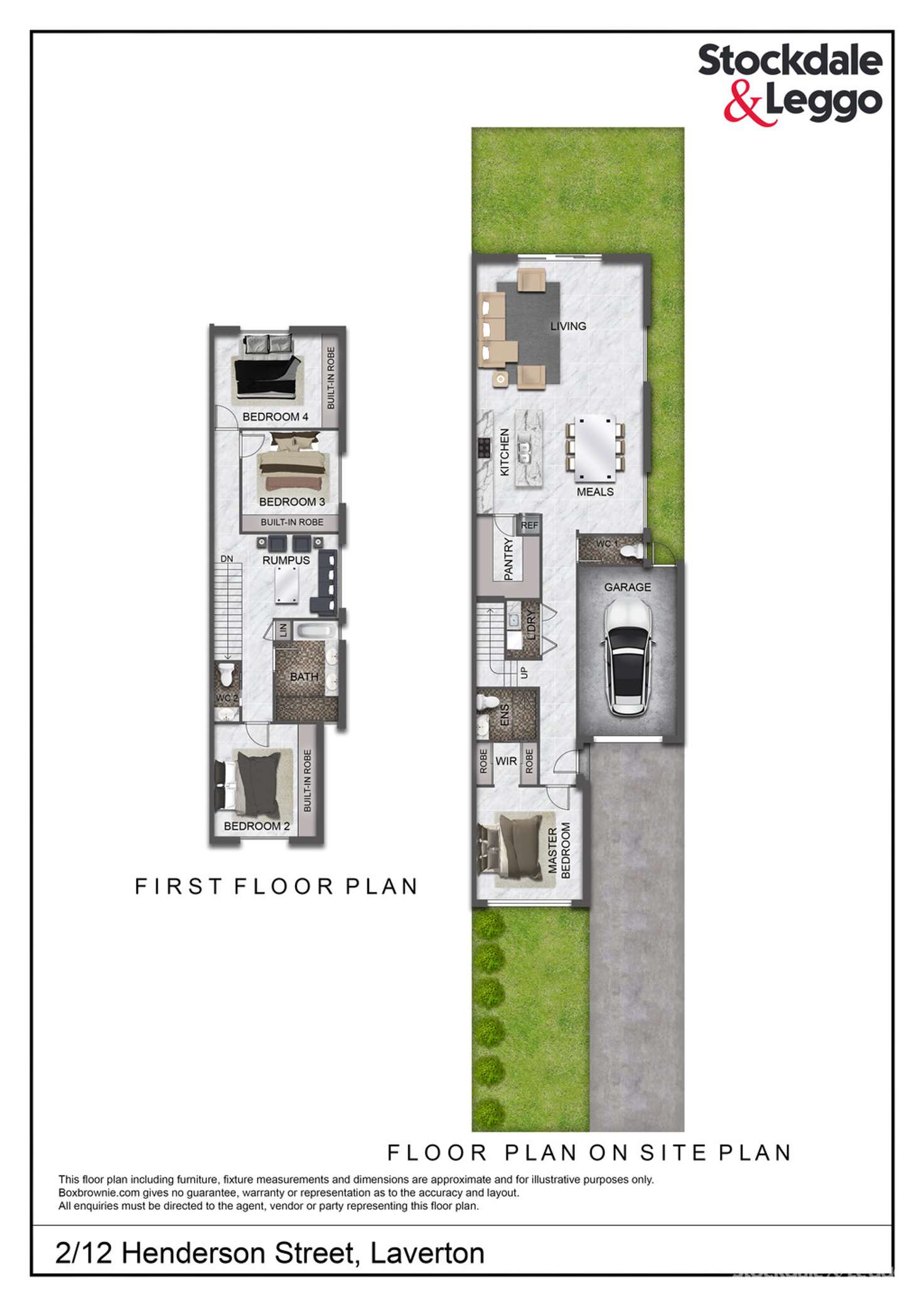 Floorplan of Homely house listing, 12 Henderson Street, Laverton VIC 3028