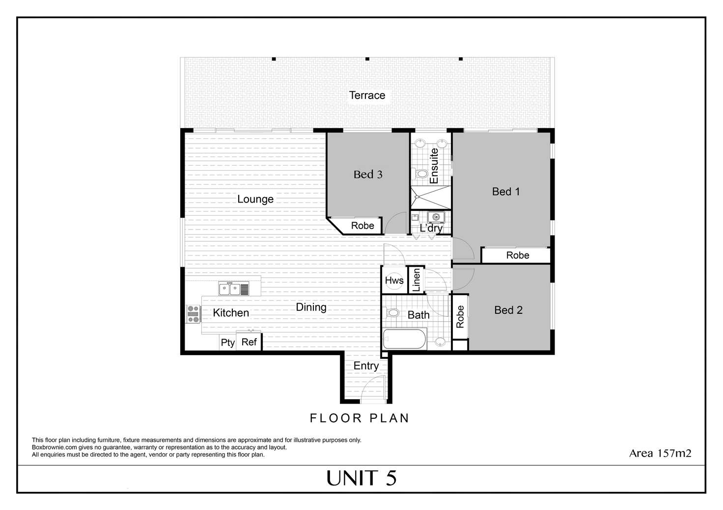 Floorplan of Homely unit listing, 5/7 Colburn Avenue, Victoria Point QLD 4165