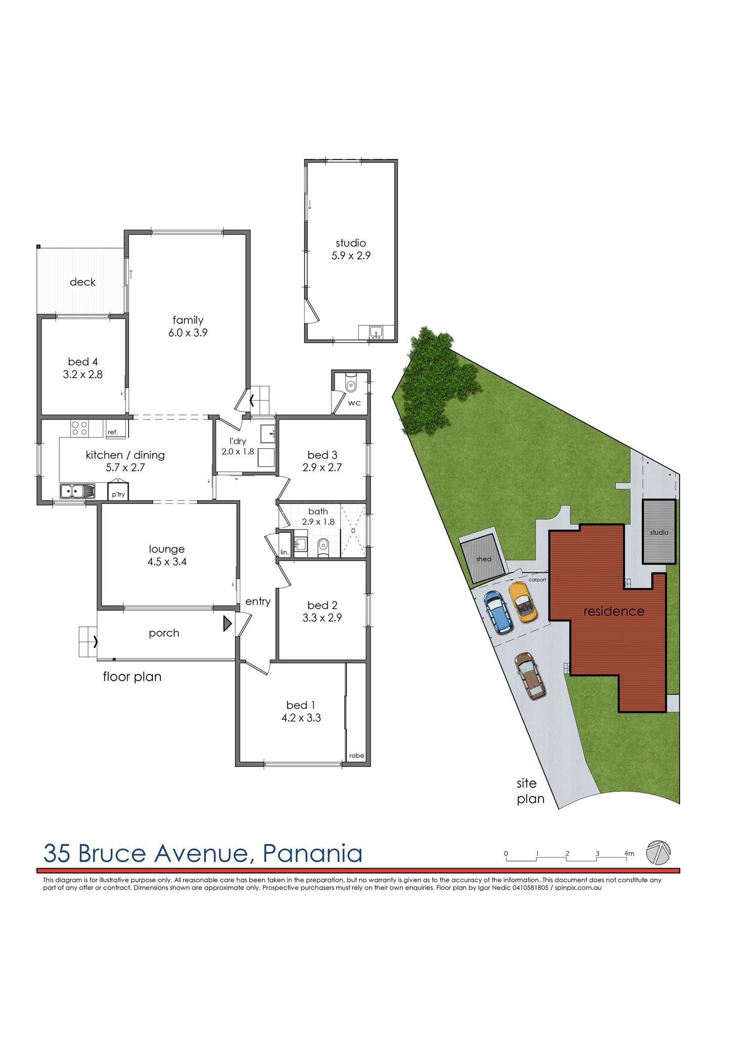 Floorplan of Homely house listing, 35 Bruce Ave, Panania NSW 2213