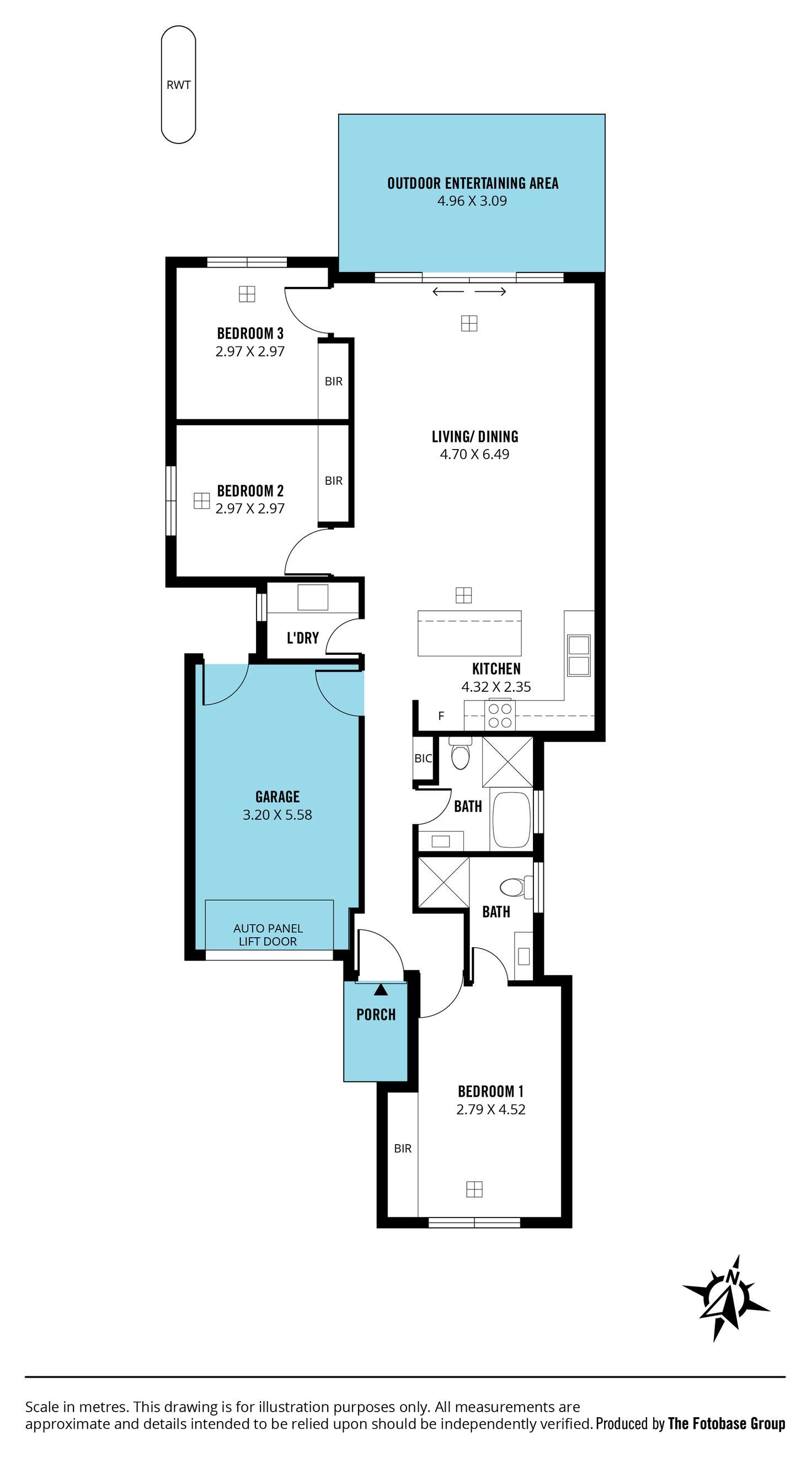 Floorplan of Homely house listing, 2/36 Murray Street, Albert Park SA 5014