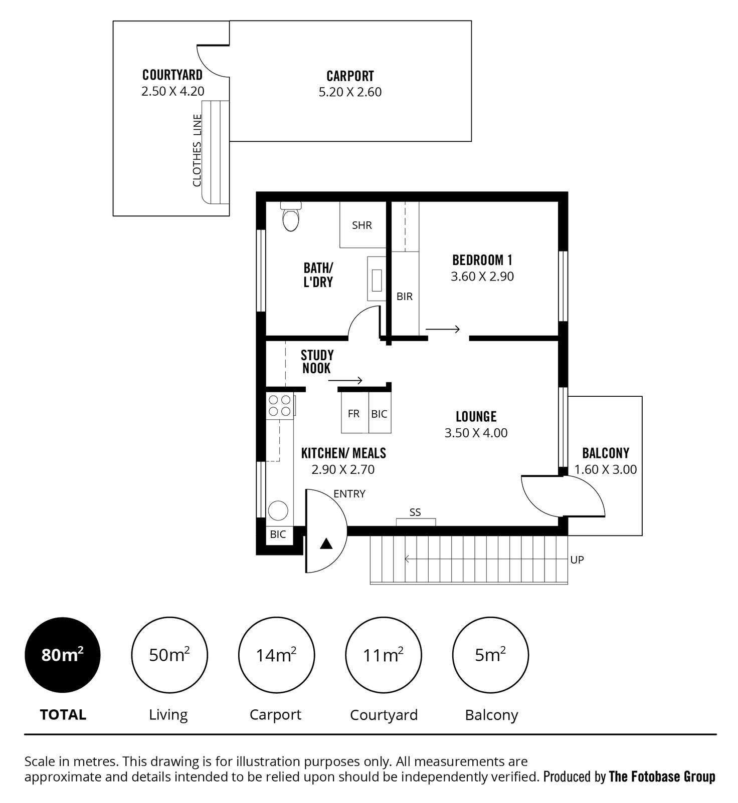Floorplan of Homely unit listing, 9/3 Williams Avenue, Plympton SA 5038