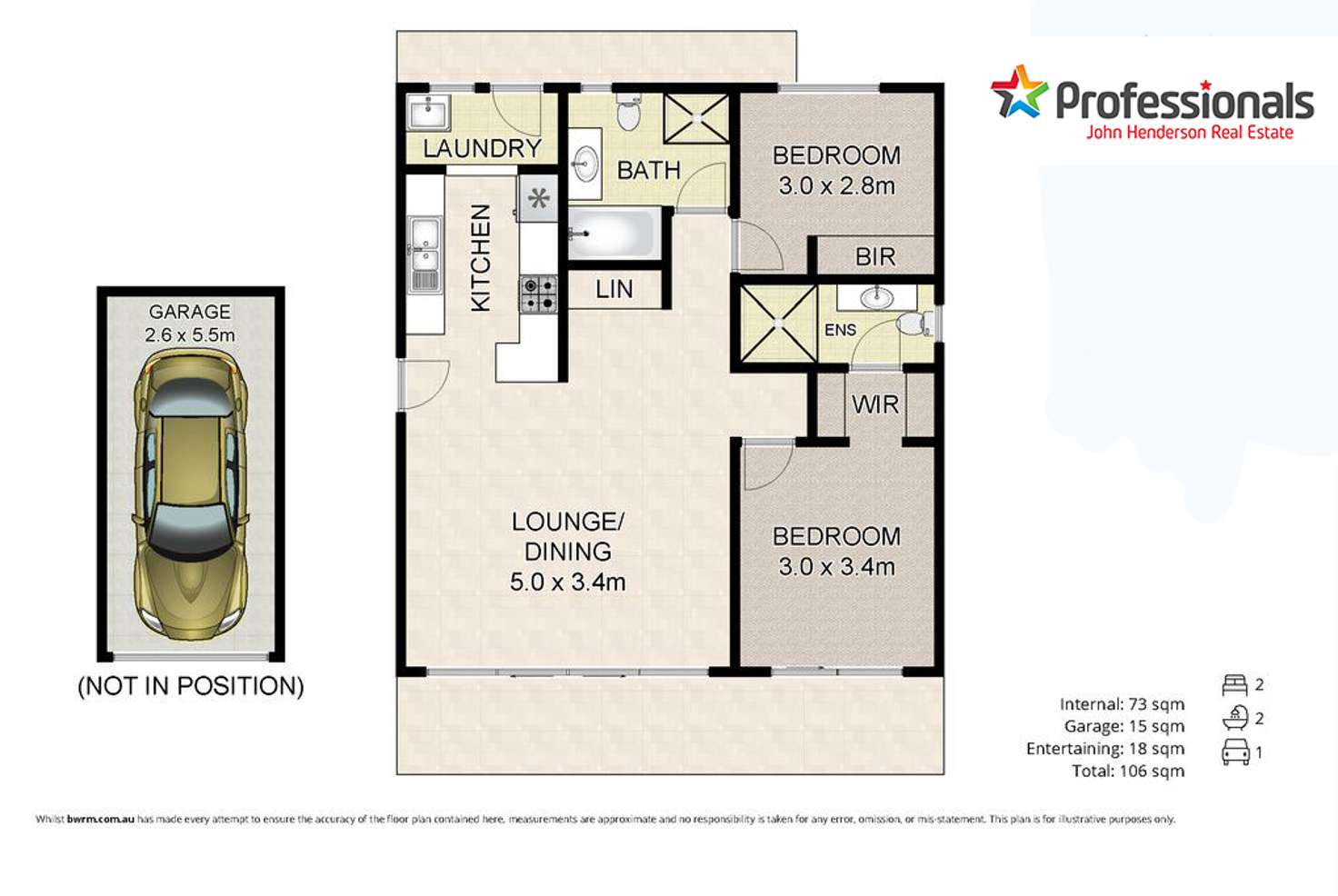 Floorplan of Homely unit listing, 2/2279 Gold Coast Highway, Mermaid Beach QLD 4218