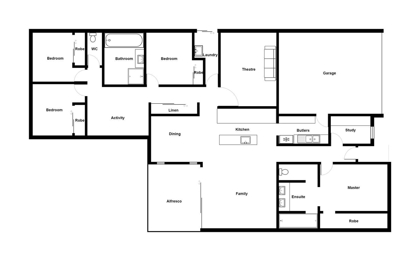 Floorplan of Homely house listing, 61 Iona Avenue, Burdell QLD 4818