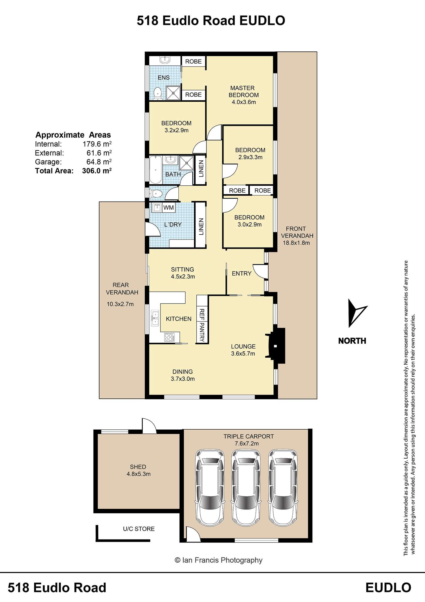 Floorplan of Homely acreageSemiRural listing, 518 Eudlo Road, Eudlo QLD 4554