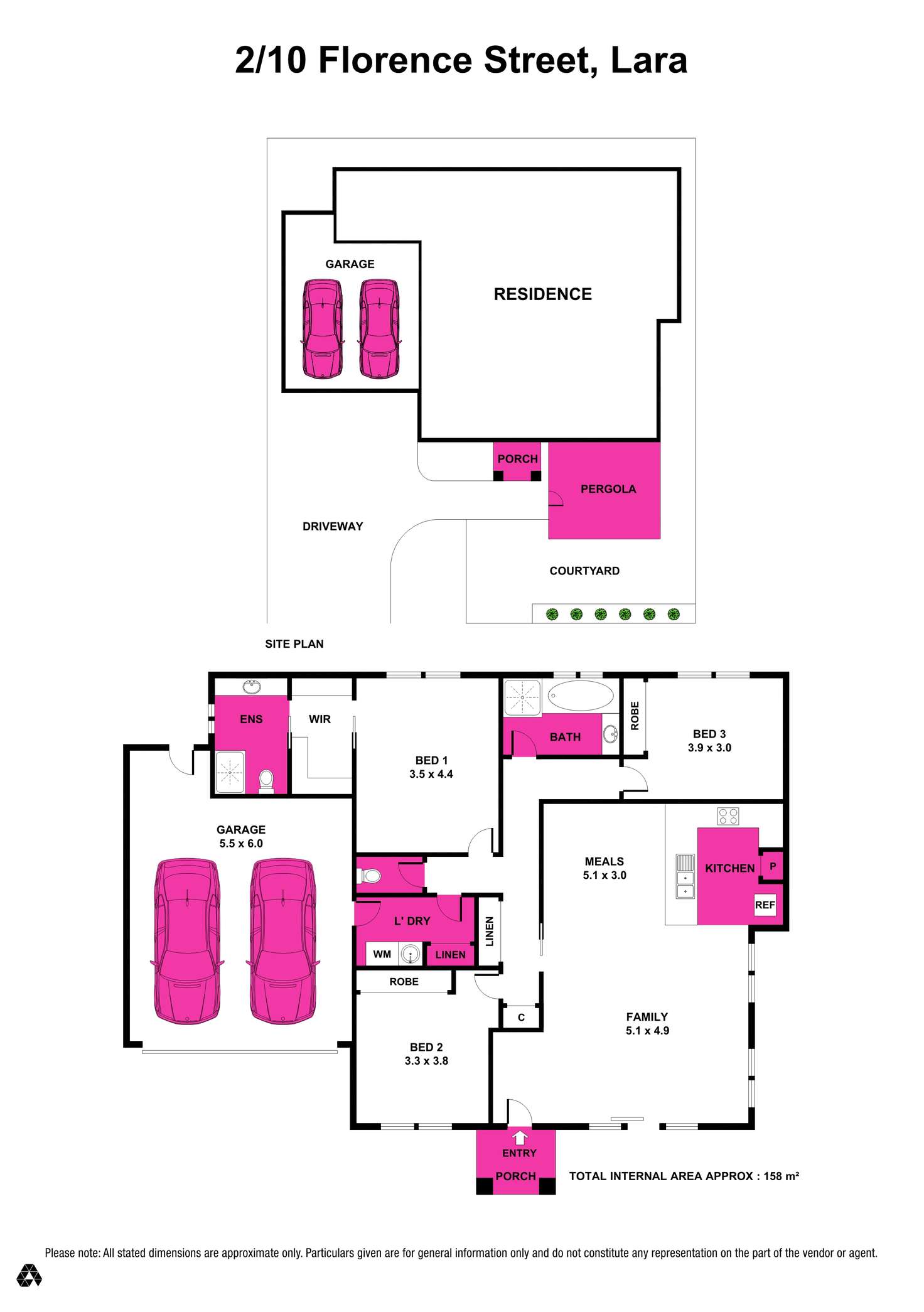 Floorplan of Homely house listing, 2/10 Florence Street, Lara VIC 3212