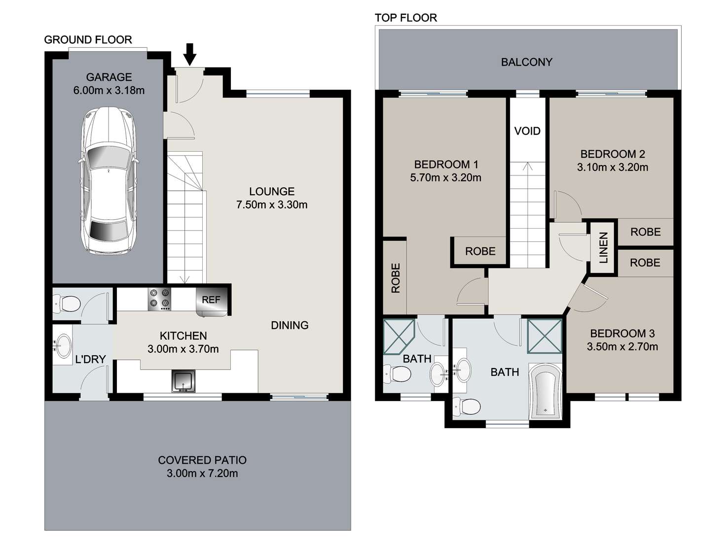 Floorplan of Homely house listing, 20/10 Schumann Close, Tingalpa QLD 4173