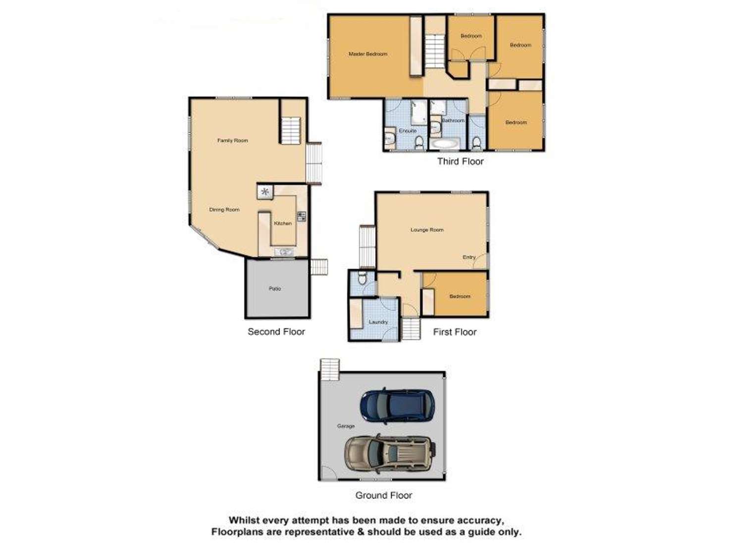Floorplan of Homely house listing, 14 Ridgepointe Drive, Cornubia QLD 4130