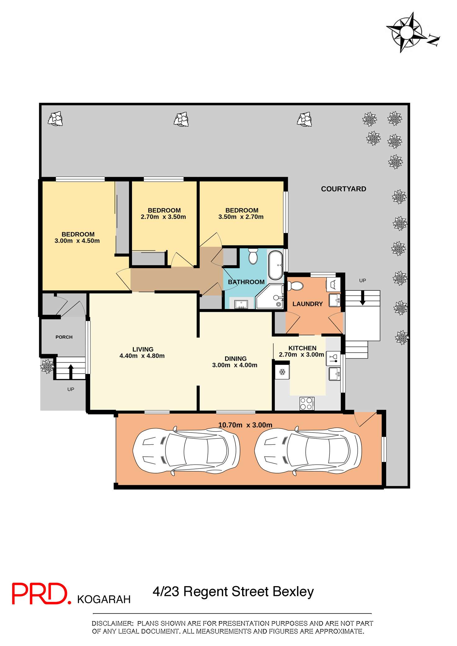 Floorplan of Homely villa listing, 4/23 Regent Street, Bexley NSW 2207