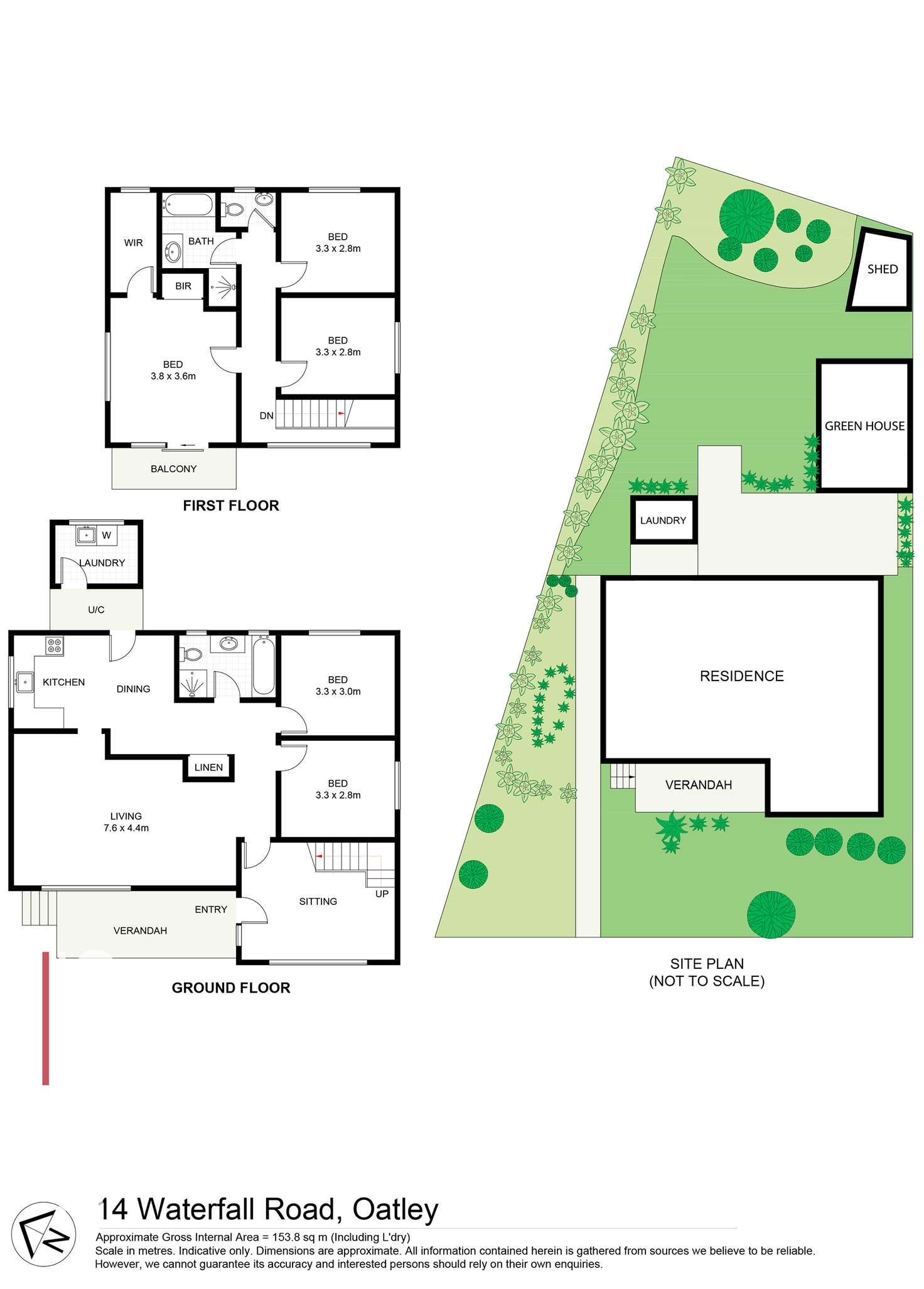 Floorplan of Homely house listing, 14 Waterfall Road, Oatley NSW 2223