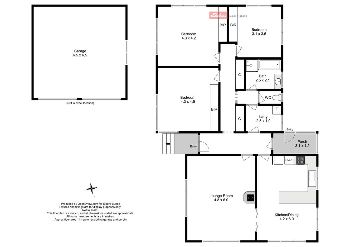 Floorplan of Homely house listing, 34 Beaufort Street, Somerset TAS 7322
