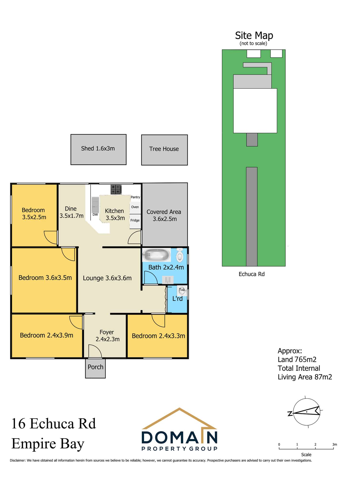 Floorplan of Homely house listing, 16 Echuca Road, Empire Bay NSW 2257