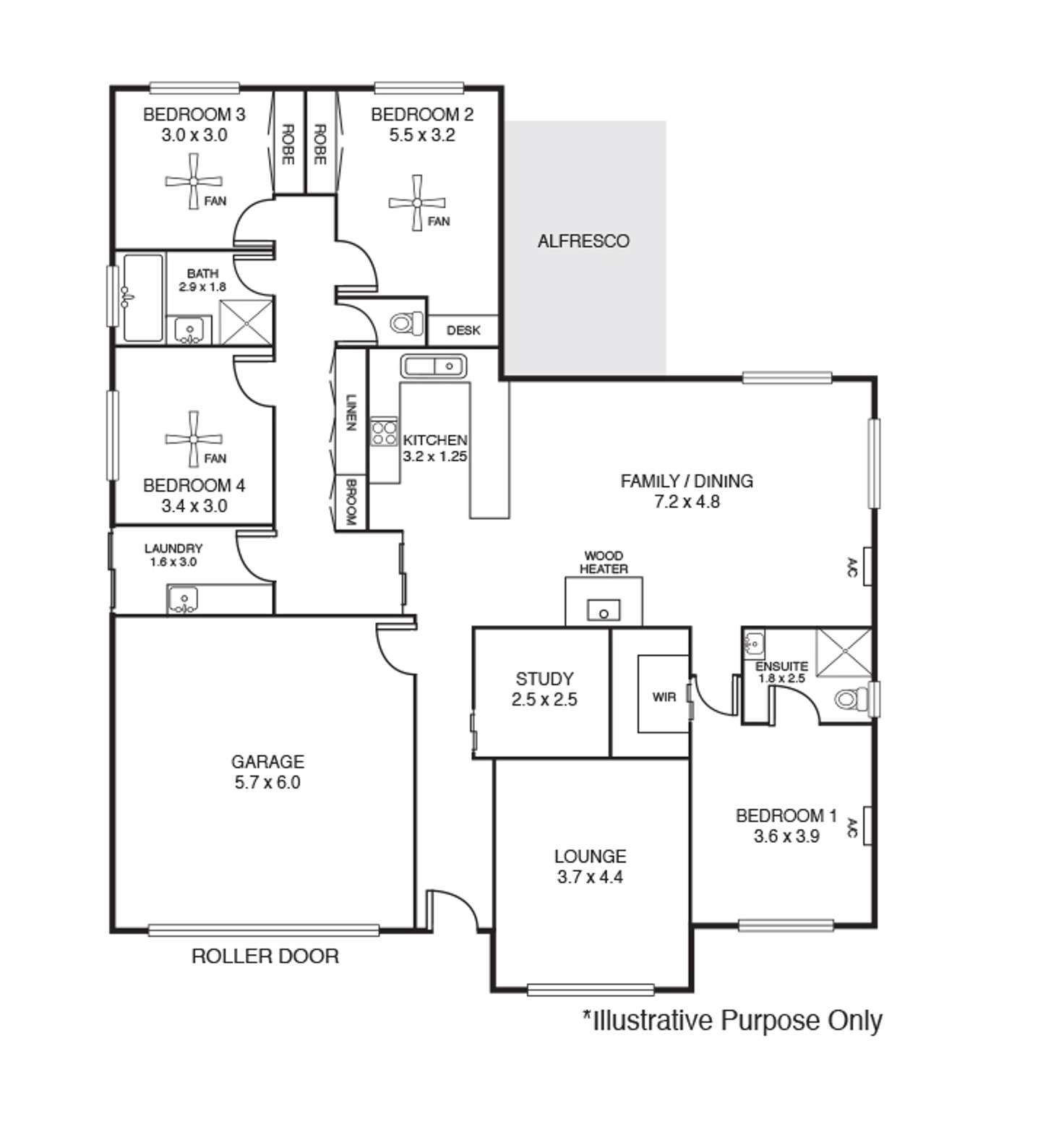 Floorplan of Homely house listing, 24 OLD CAVES ROAD, Naracoorte SA 5271