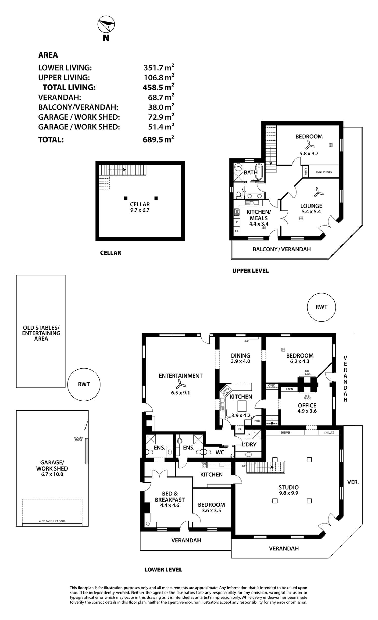 Floorplan of Homely house listing, 20 COMMERCIAL ROAD, Strathalbyn SA 5255