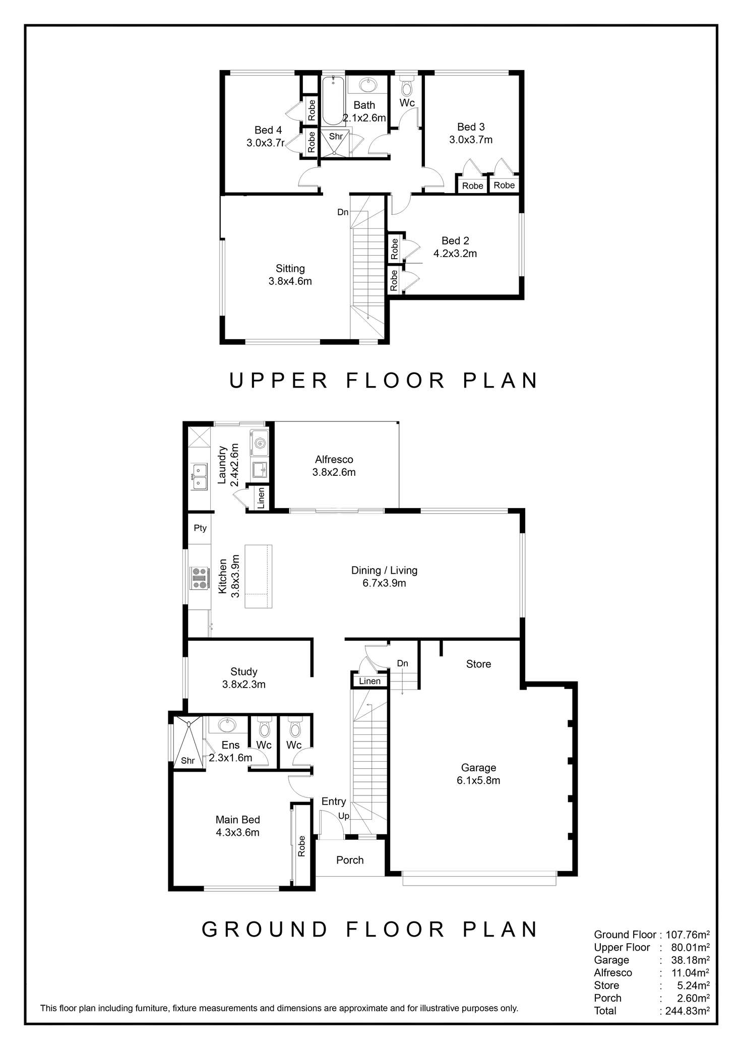 Floorplan of Homely house listing, 97A Roberts Street, Bayswater WA 6053