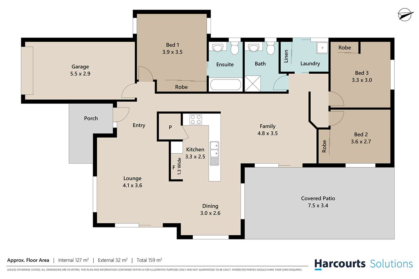 Floorplan of Homely house listing, 70 Kakadu Circuit, Zillmere QLD 4034