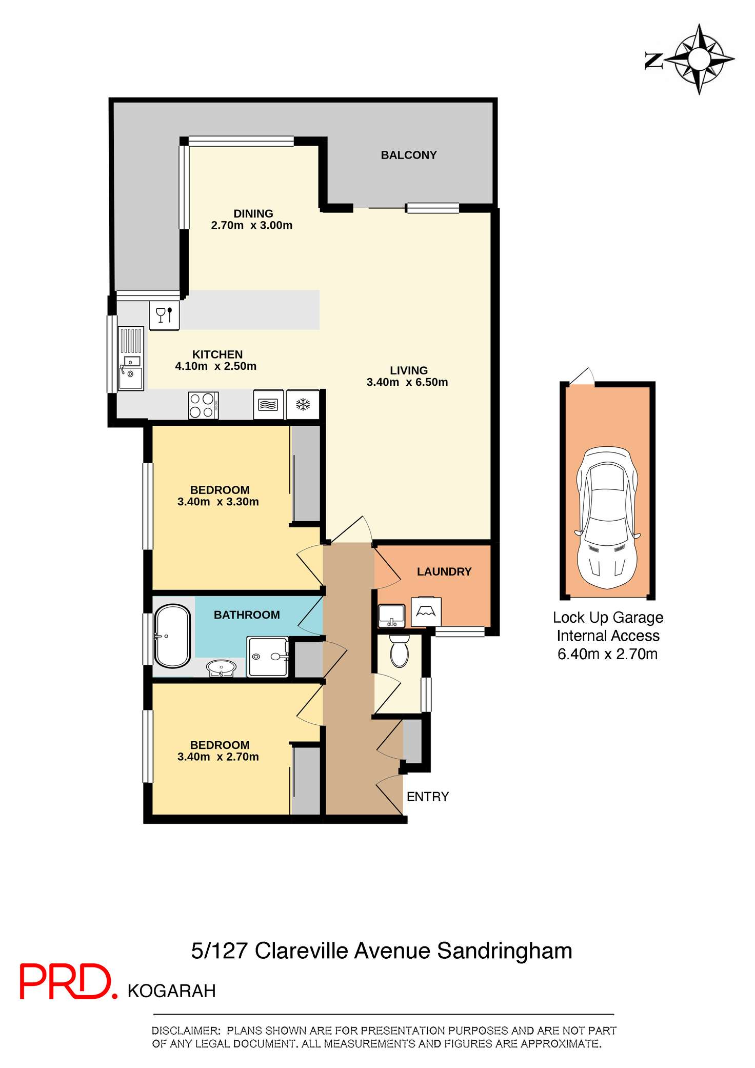 Floorplan of Homely unit listing, 5/127 Clareville Avenue, Sandringham NSW 2219