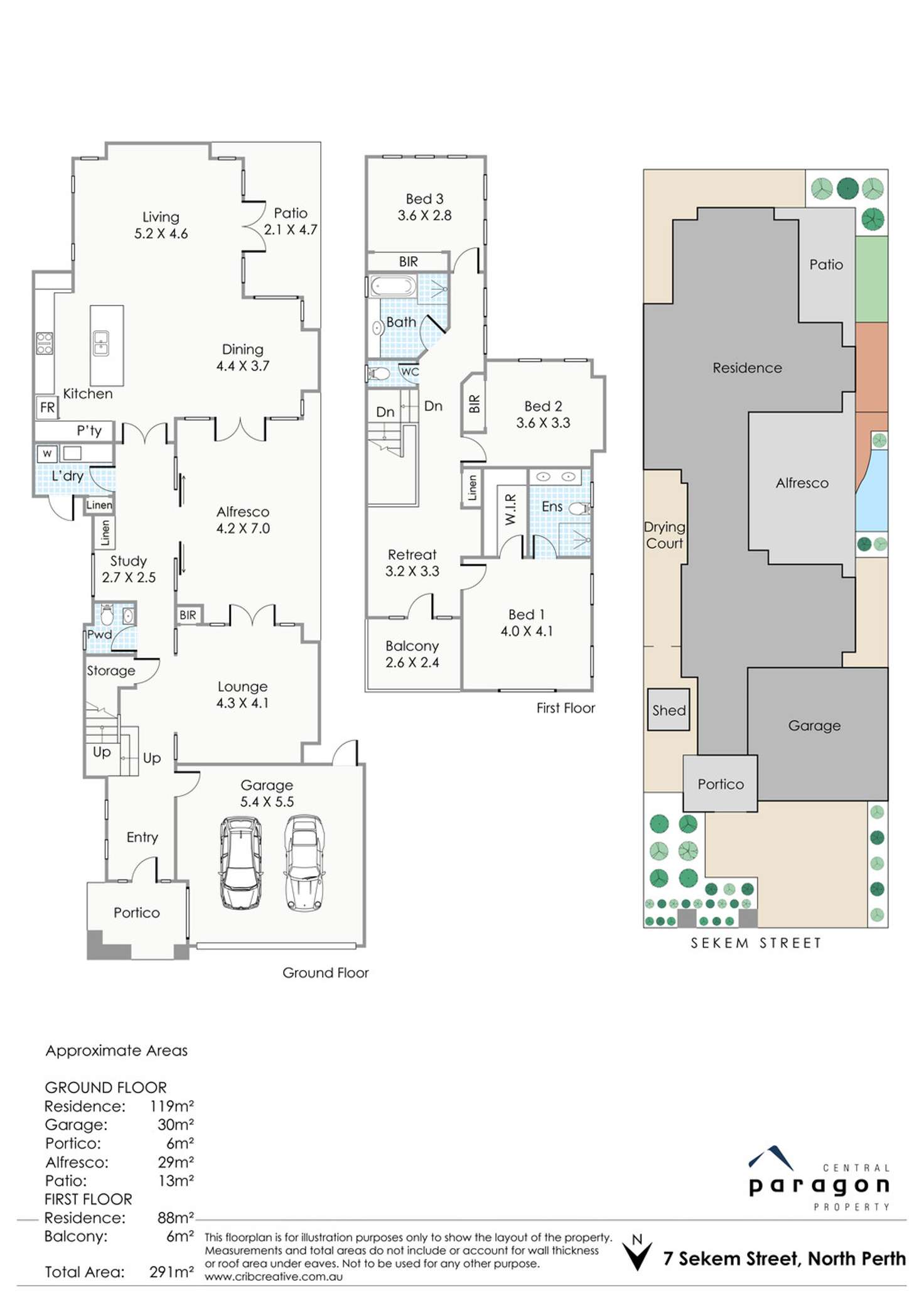 Floorplan of Homely house listing, 7 Sekem Street, North Perth WA 6006