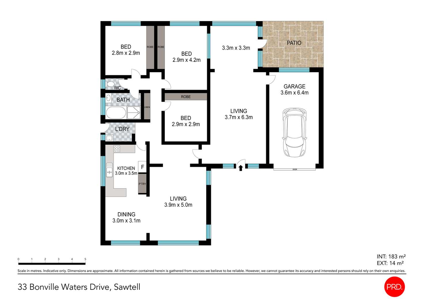 Floorplan of Homely house listing, 33 Bonville Waters Drive, Sawtell NSW 2452