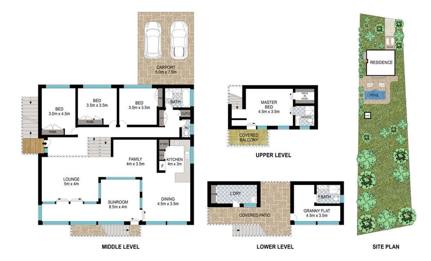 Floorplan of Homely house listing, 2 Eaglemont Drive, Terranora NSW 2486