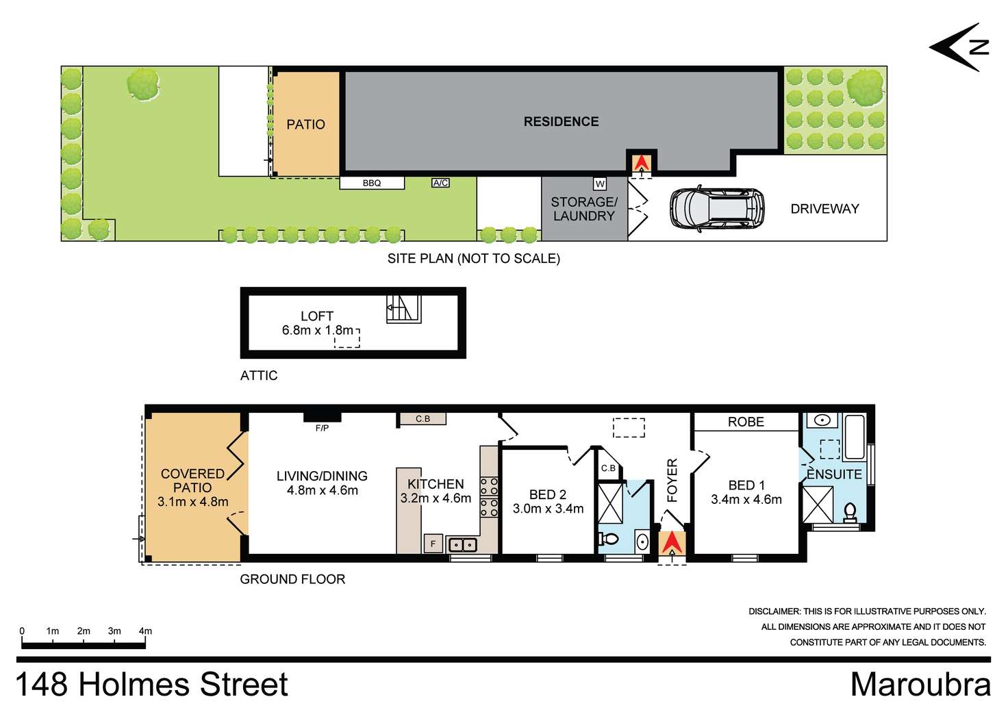 Floorplan of Homely house listing, 148 Holmes Street, Maroubra NSW 2035