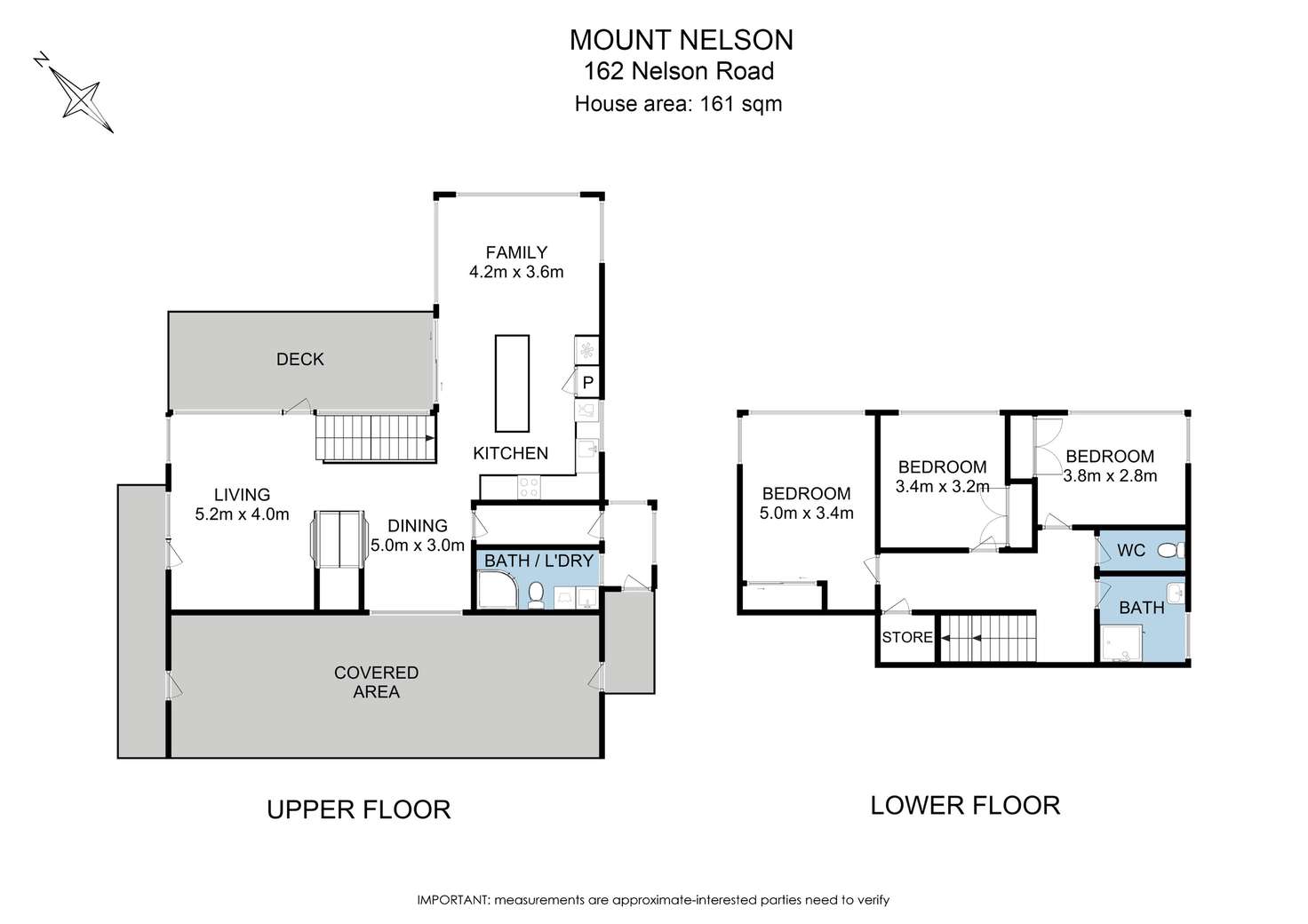 Floorplan of Homely house listing, 162 Nelson Road, Mount Nelson TAS 7007