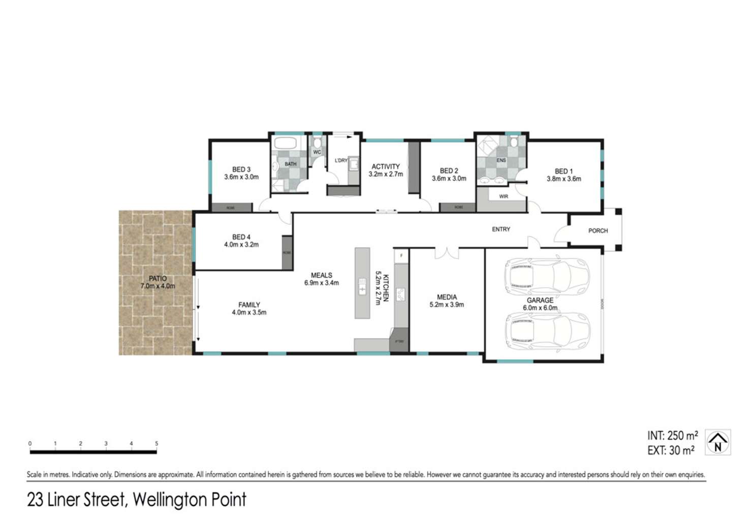 Floorplan of Homely house listing, 23 Liner Street, Wellington Point QLD 4160