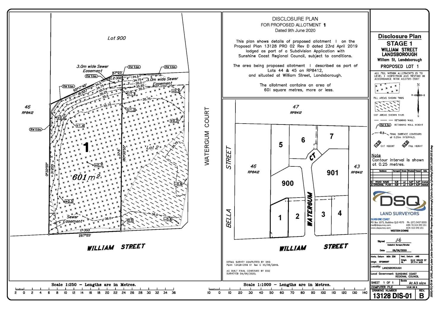 Floorplan of Homely residentialLand listing, Lot 1 7 William Street, Landsborough QLD 4550