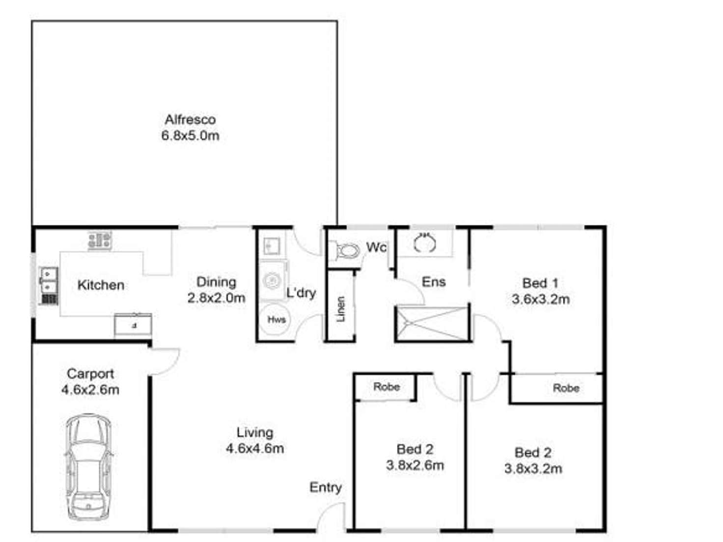 Floorplan of Homely house listing, 39 Yvonne Drive, Boronia Heights QLD 4124