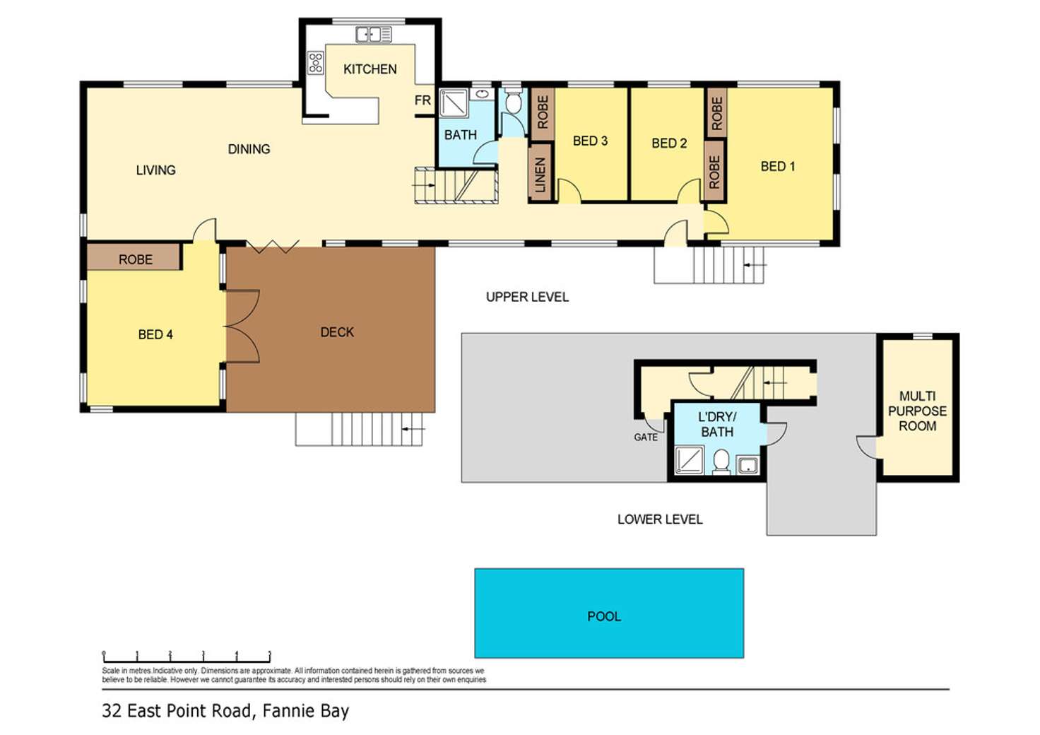 Floorplan of Homely house listing, 32 East Point Road, Fannie Bay NT 820