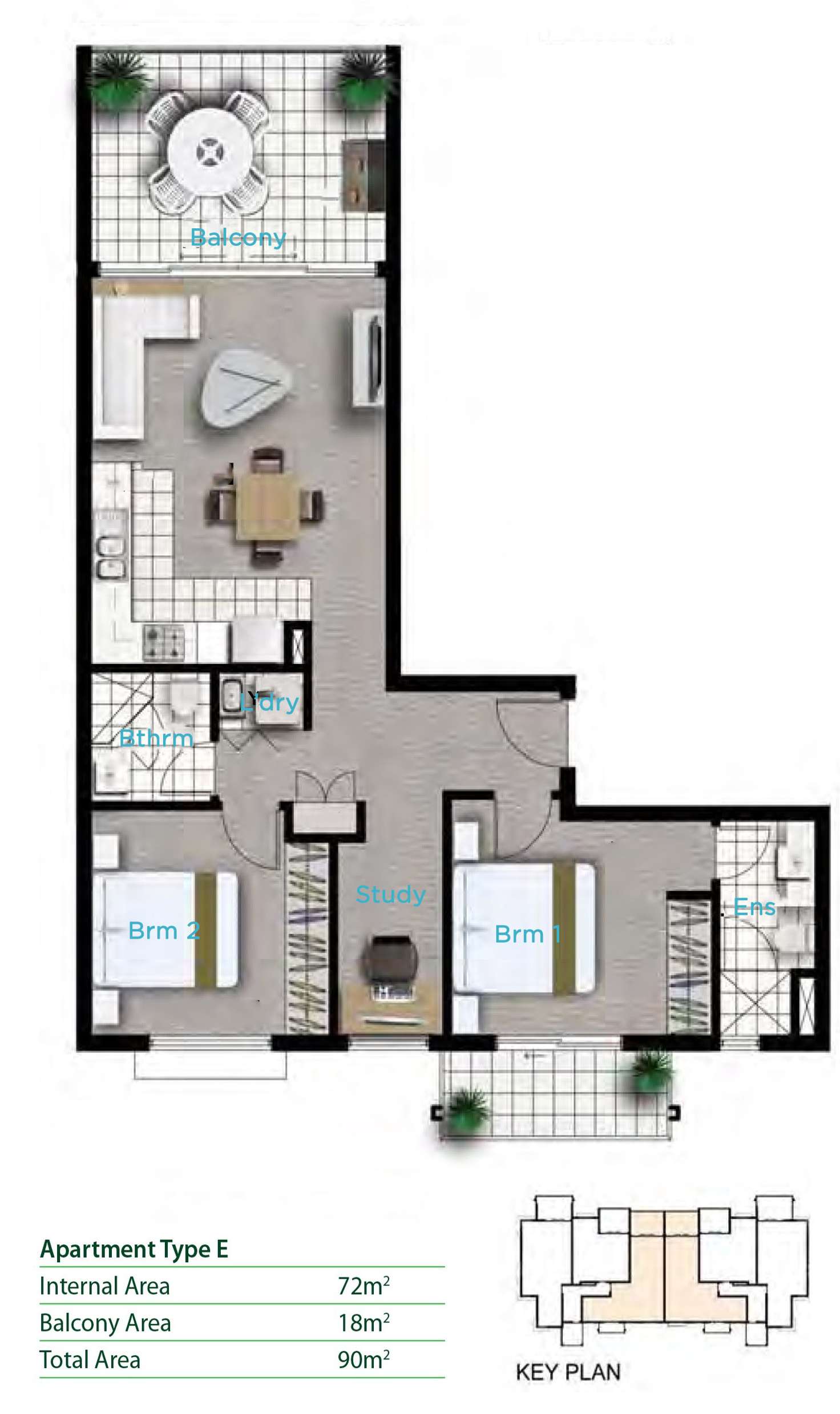 Floorplan of Homely unit listing, 310/167-173 Bundock Street, Belgian Gardens QLD 4810