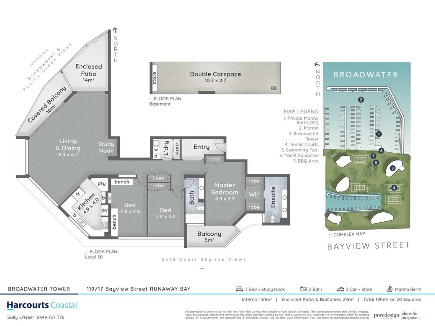 Floorplan of Homely unit listing, 119/17 Bayview Street, Runaway Bay QLD 4216