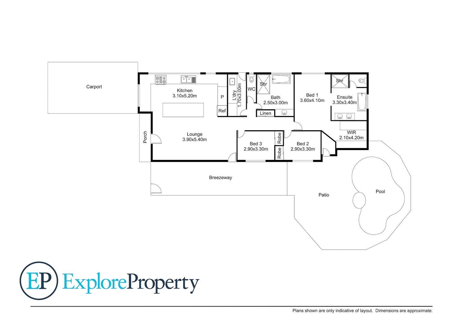 Floorplan of Homely house listing, 18 Amanda Street, Burpengary QLD 4505
