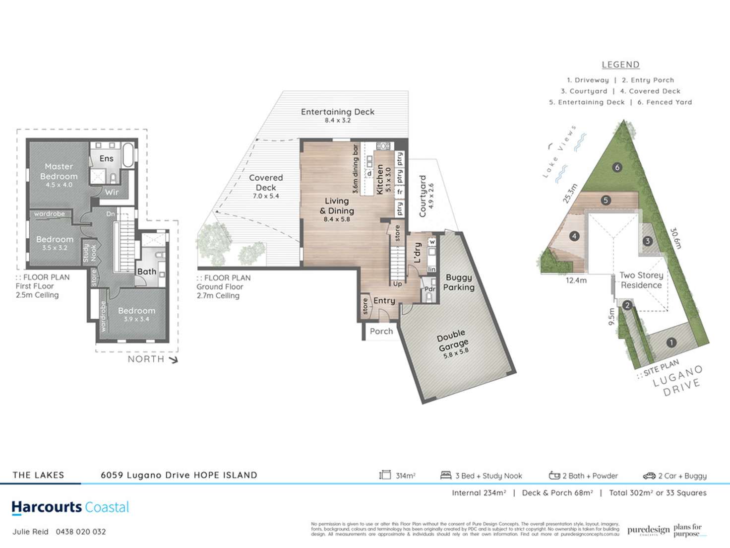 Floorplan of Homely house listing, 6059 Lugano Drive, Hope Island QLD 4212