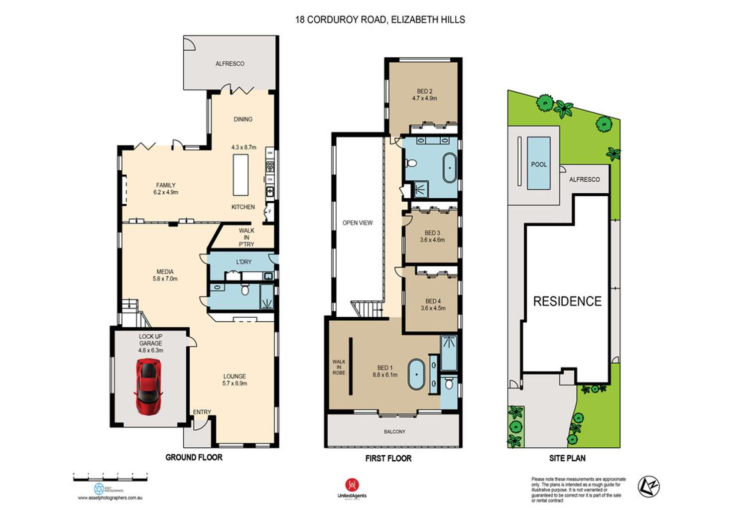 Floorplan of Homely house listing, 18 Corduroy Road, Elizabeth Hills NSW 2171