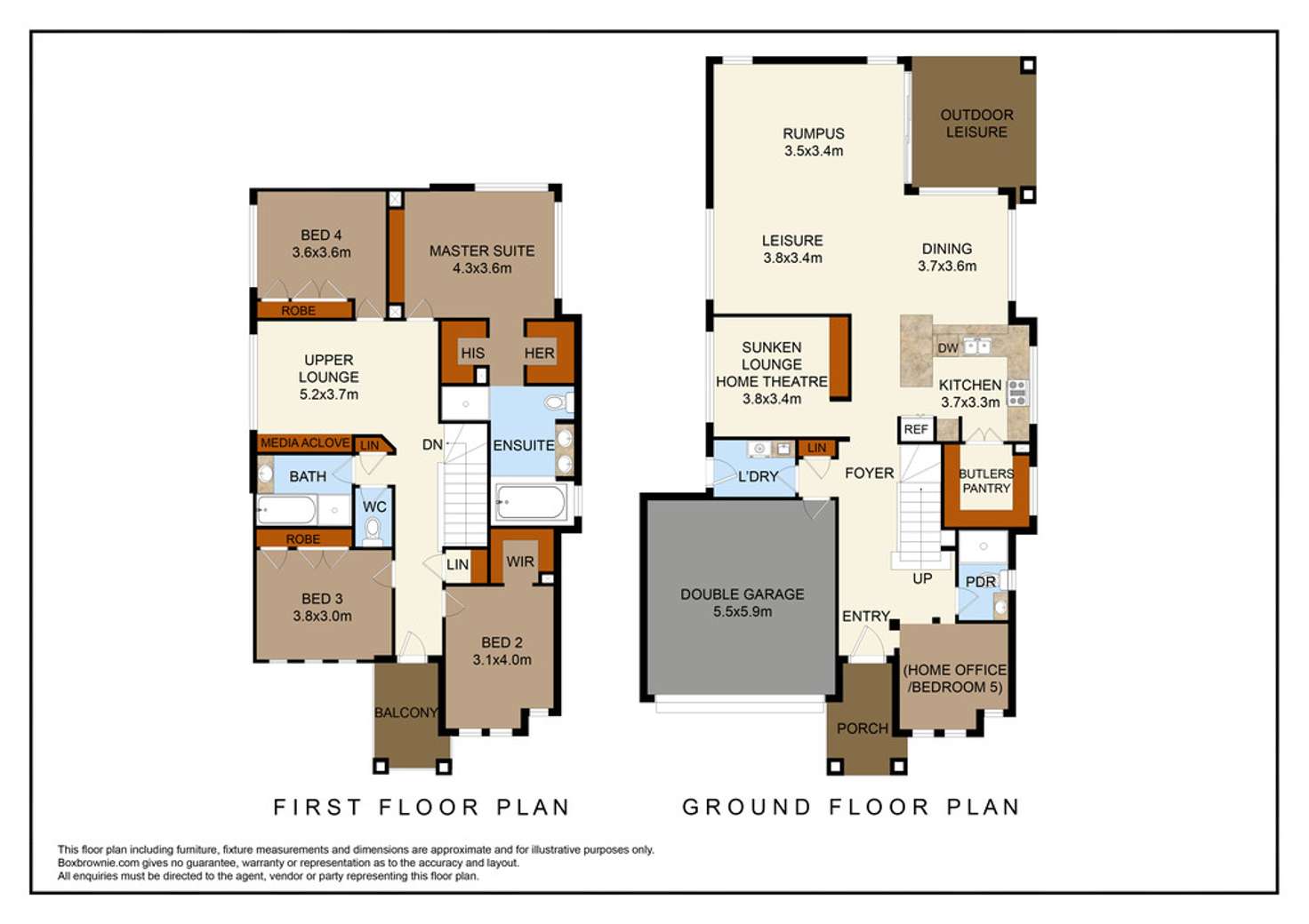 Floorplan of Homely house listing, 46 William Buckley Drive, Carnes Hill NSW 2171