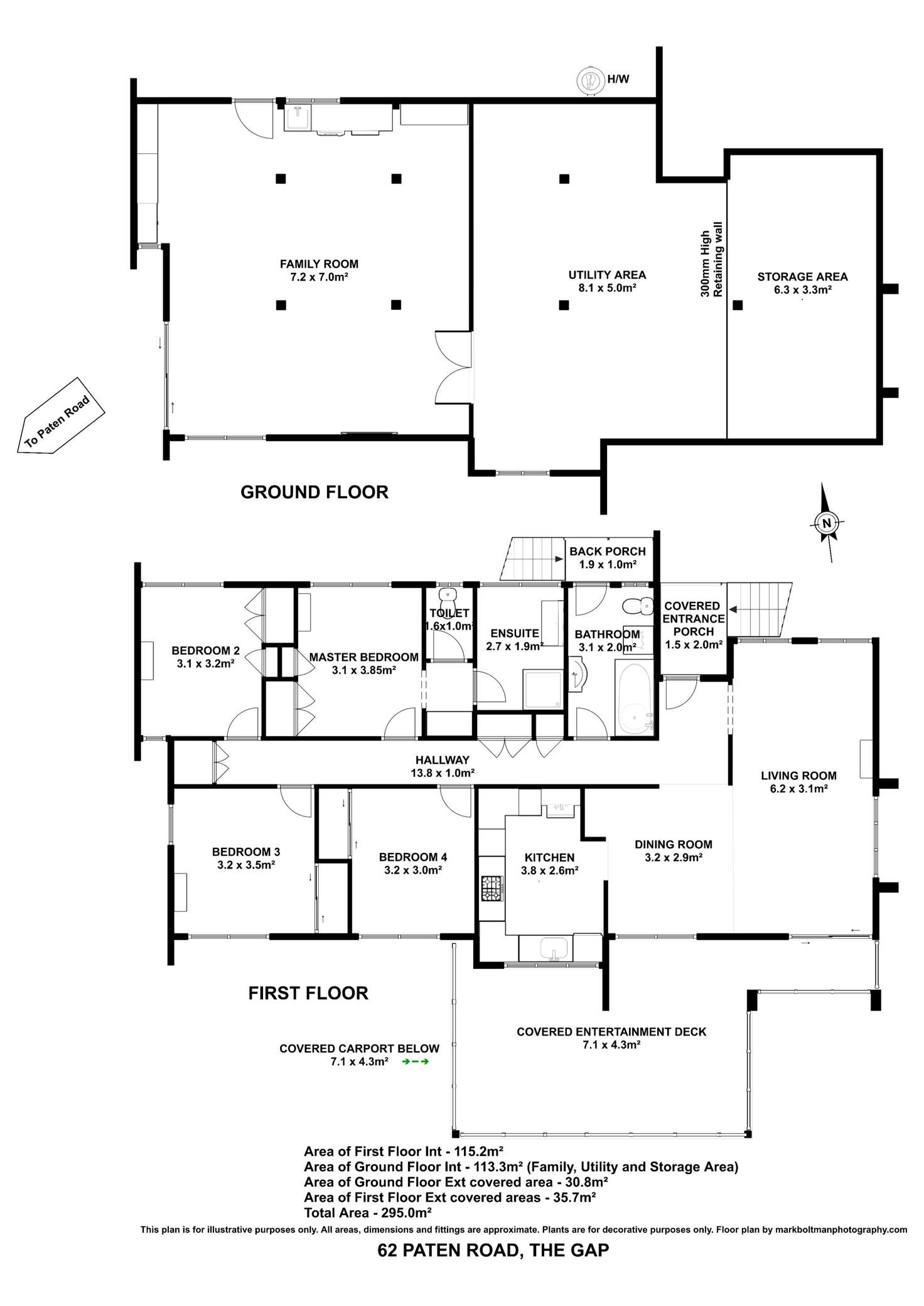 Floorplan of Homely house listing, 23 Locust Street, The Gap QLD 4061