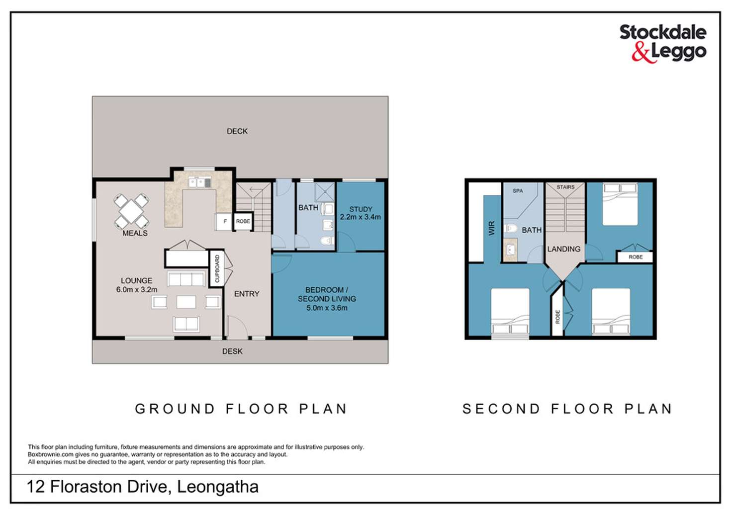 Floorplan of Homely house listing, 12 Floraston Drive, Leongatha VIC 3953