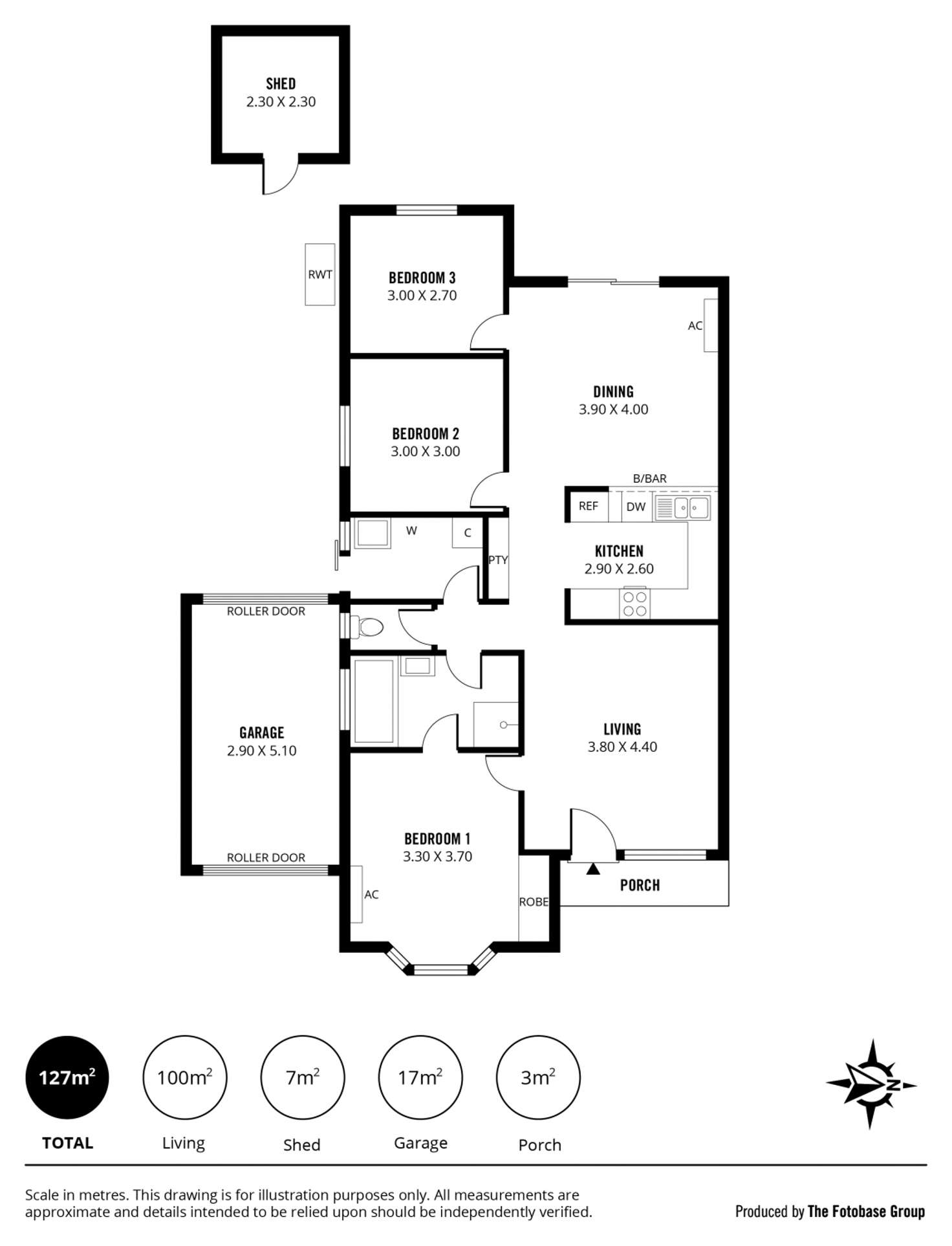 Floorplan of Homely house listing, 2/4 Burnley Street, Henley Beach South SA 5022