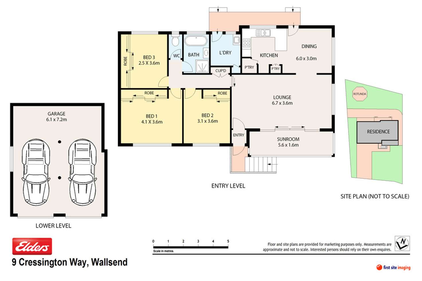 Floorplan of Homely house listing, 9 CRESSINGTON WAY, Wallsend NSW 2287