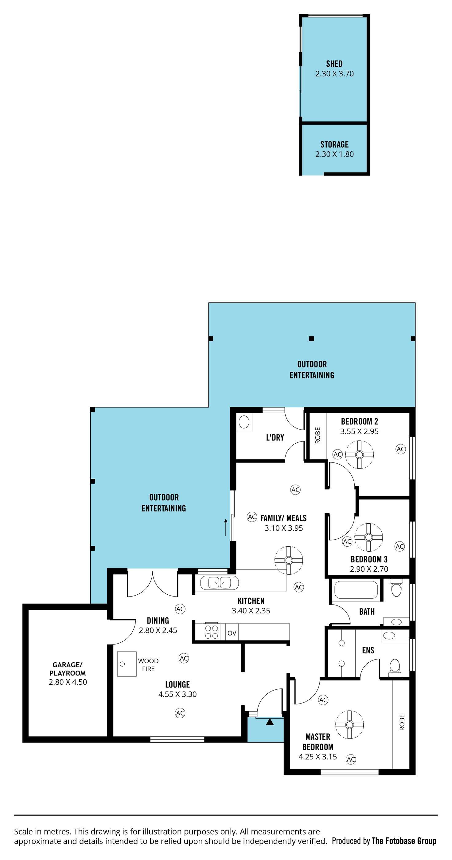 Floorplan of Homely house listing, 7 Bayford Rise, Morphett Vale SA 5162