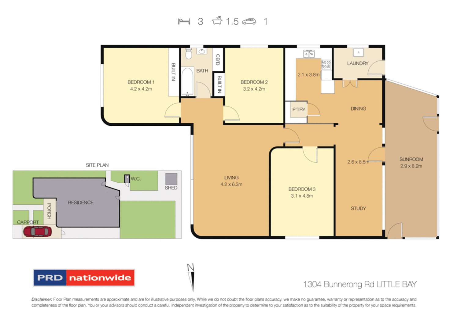 Floorplan of Homely house listing, 1304 Bunnerong Road, Phillip Bay NSW 2036