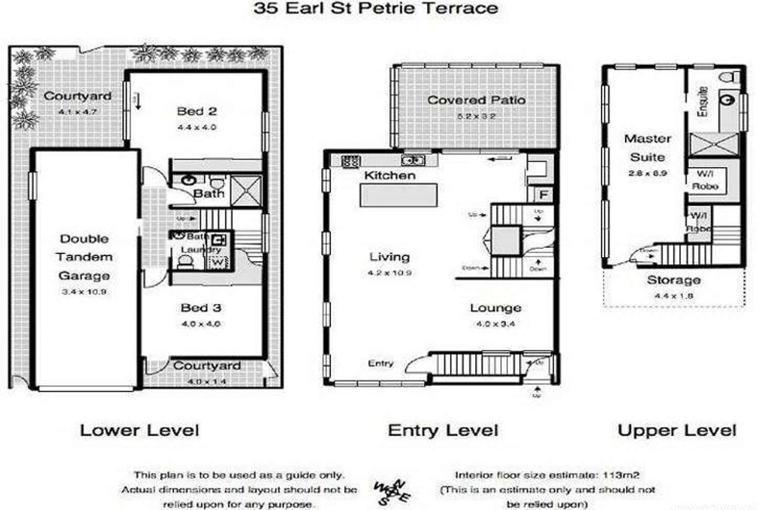 Floorplan of Homely house listing, 35 Earl Street, Petrie Terrace QLD 4000