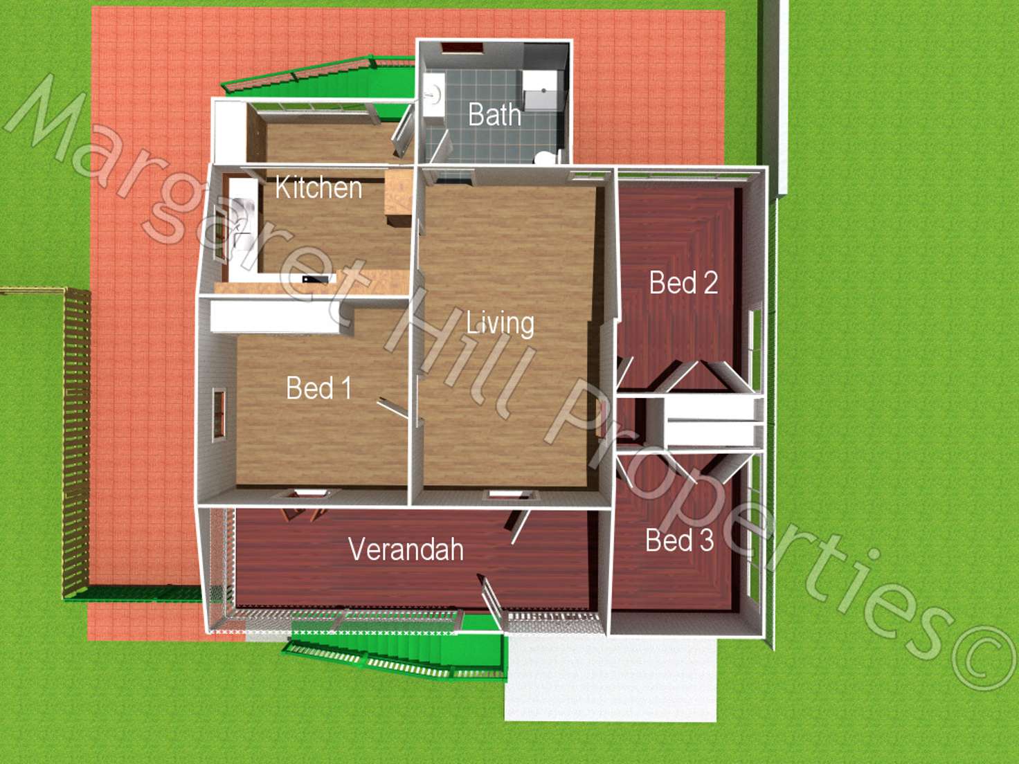 Floorplan of Homely house listing, 1 Ernest Street, West End QLD 4810
