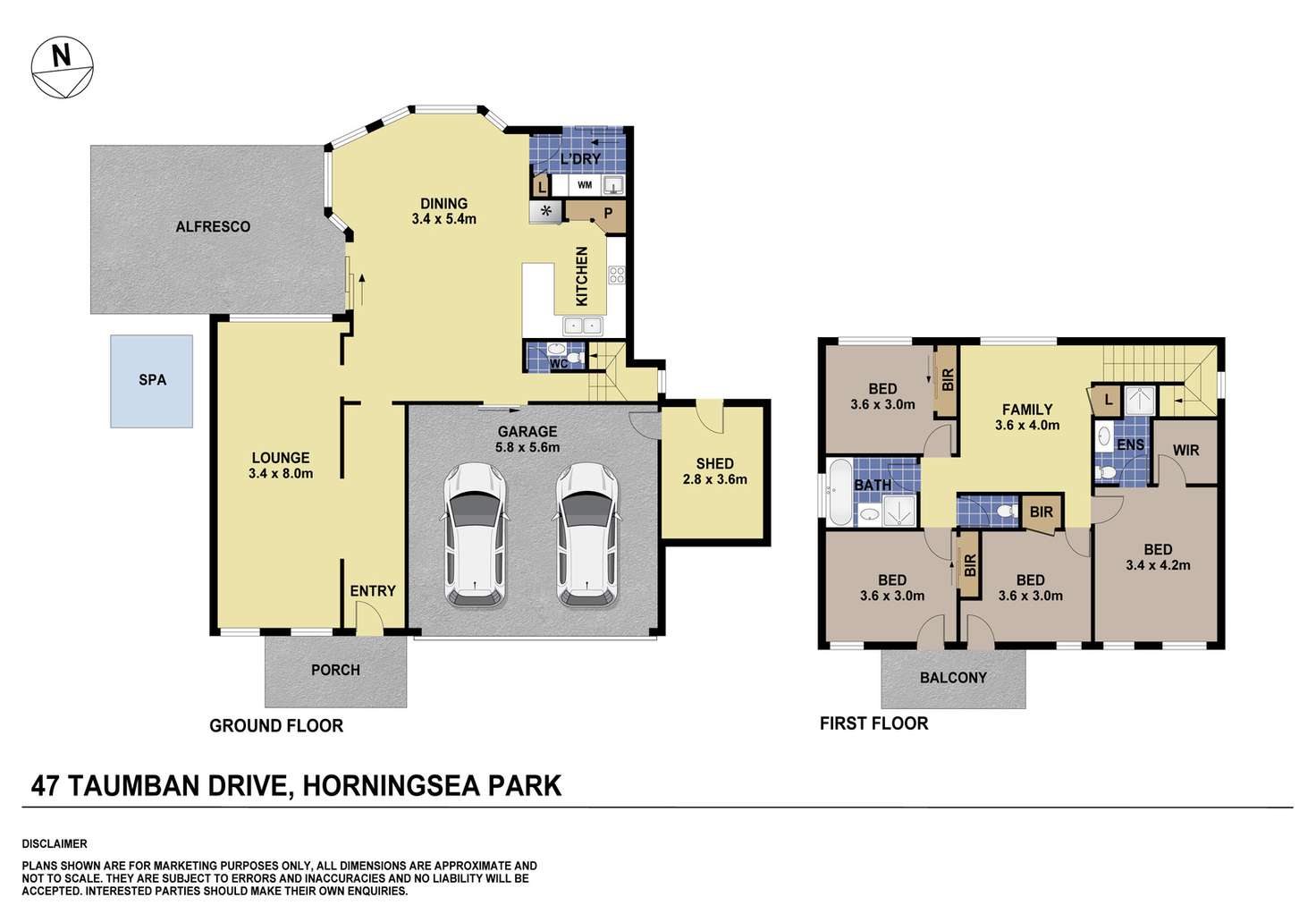 Floorplan of Homely house listing, 47 Taubman Drive, Horningsea Park NSW 2171