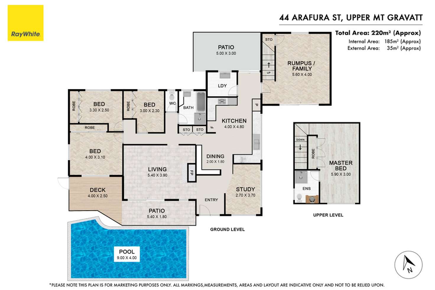 Floorplan of Homely house listing, 44 Arafura Street, Upper Mount Gravatt QLD 4122