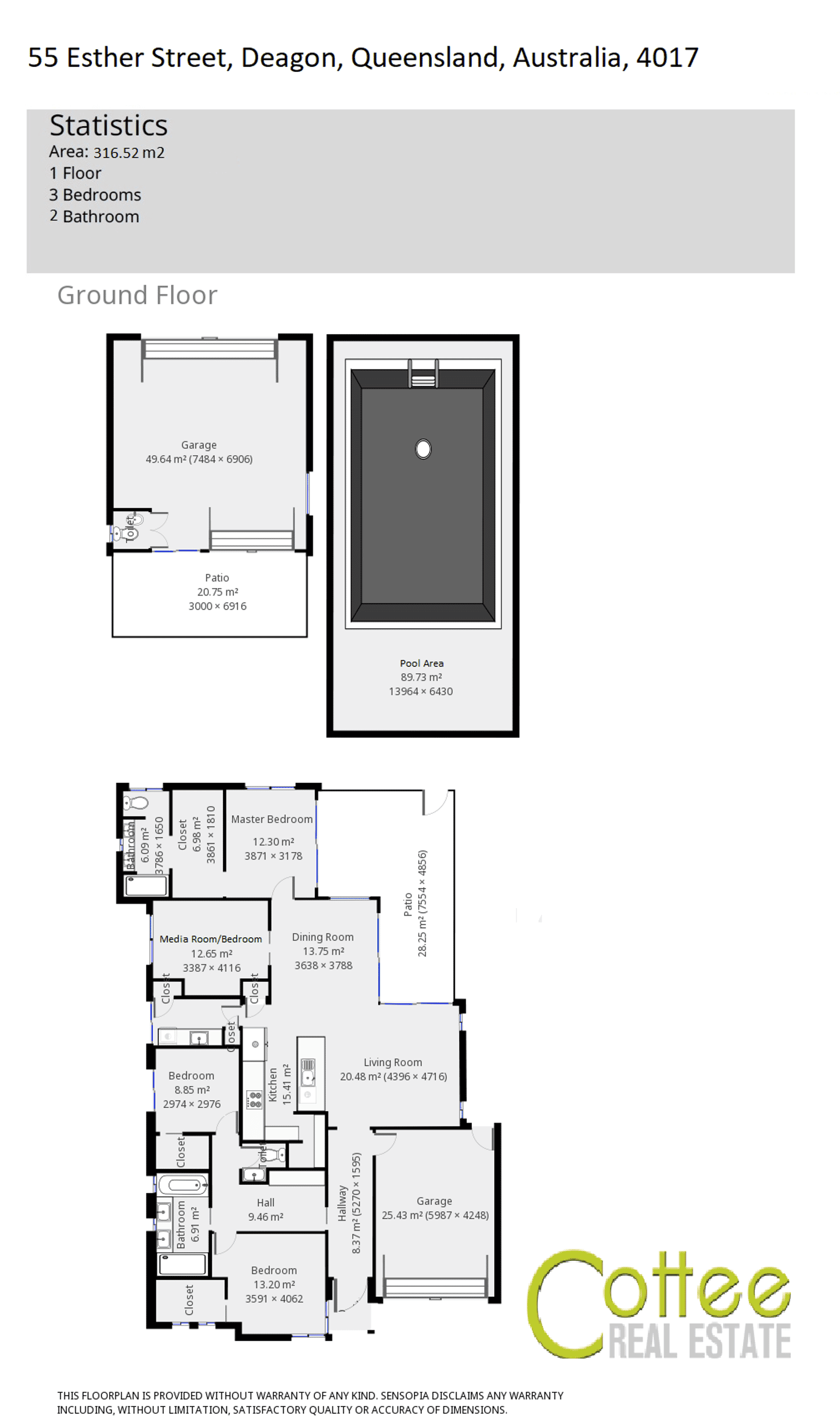 Floorplan of Homely house listing, 55 Esther Street, Deagon QLD 4017