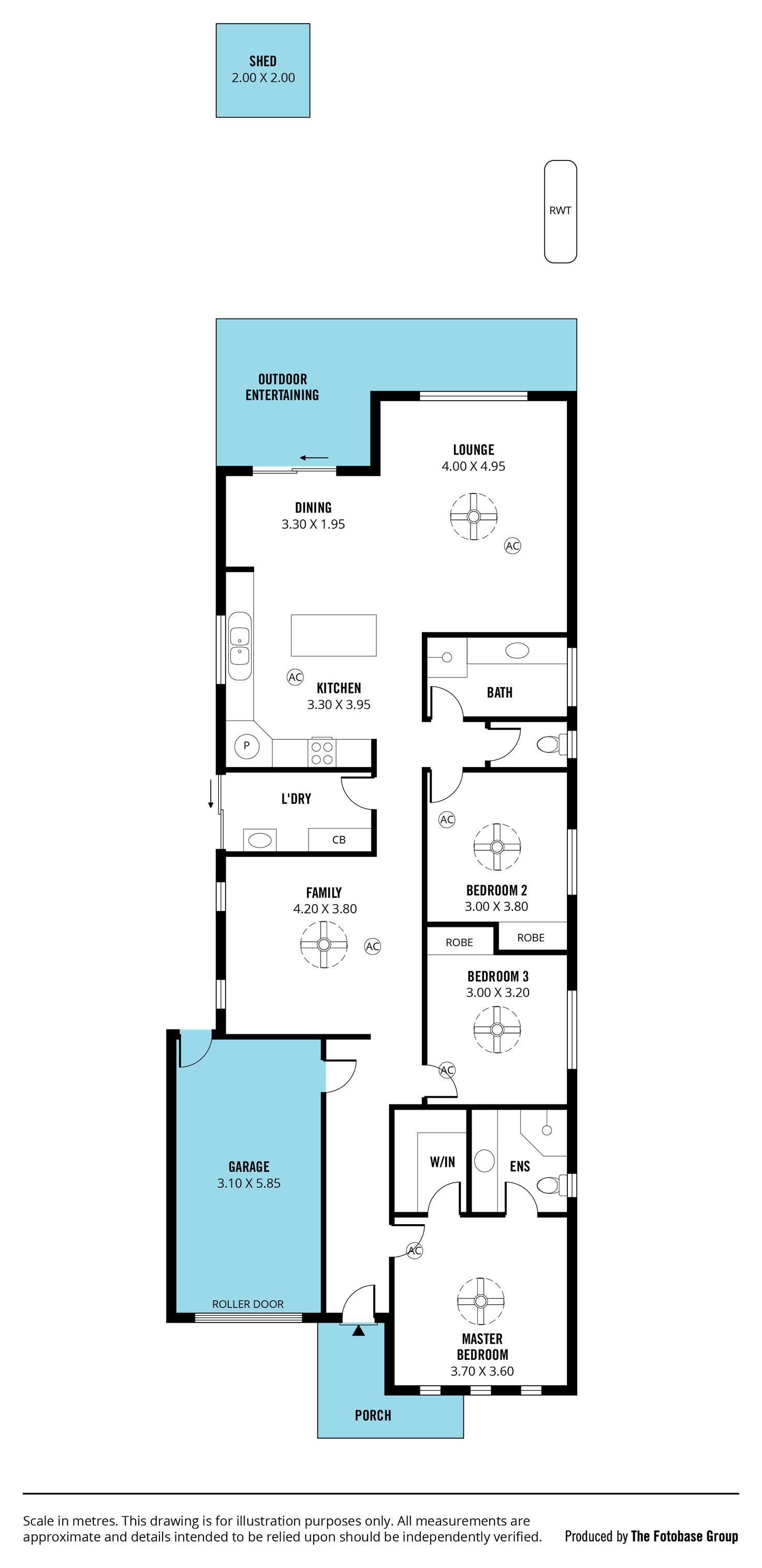Floorplan of Homely house listing, 26a Freeman Avenue, Morphett Vale SA 5162