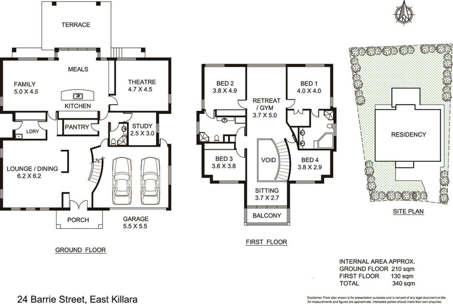 Floorplan of Homely house listing, 24 Barrie Street, East Killara NSW 2071
